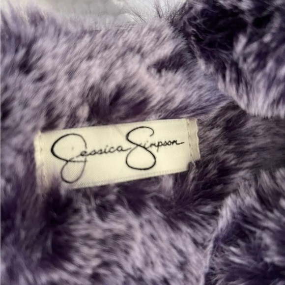 NWT Women’s Slippers Size M 7/8 JESSICA SIMPSON MICRO SCUFF SLIPPERS Purple - Picture 3 of 9